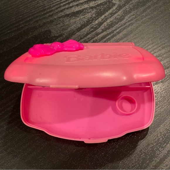 Vintage 90s Barbie for Girls Light up Compact Mirror w/comb. Still lights up! - Picture 6 of 7